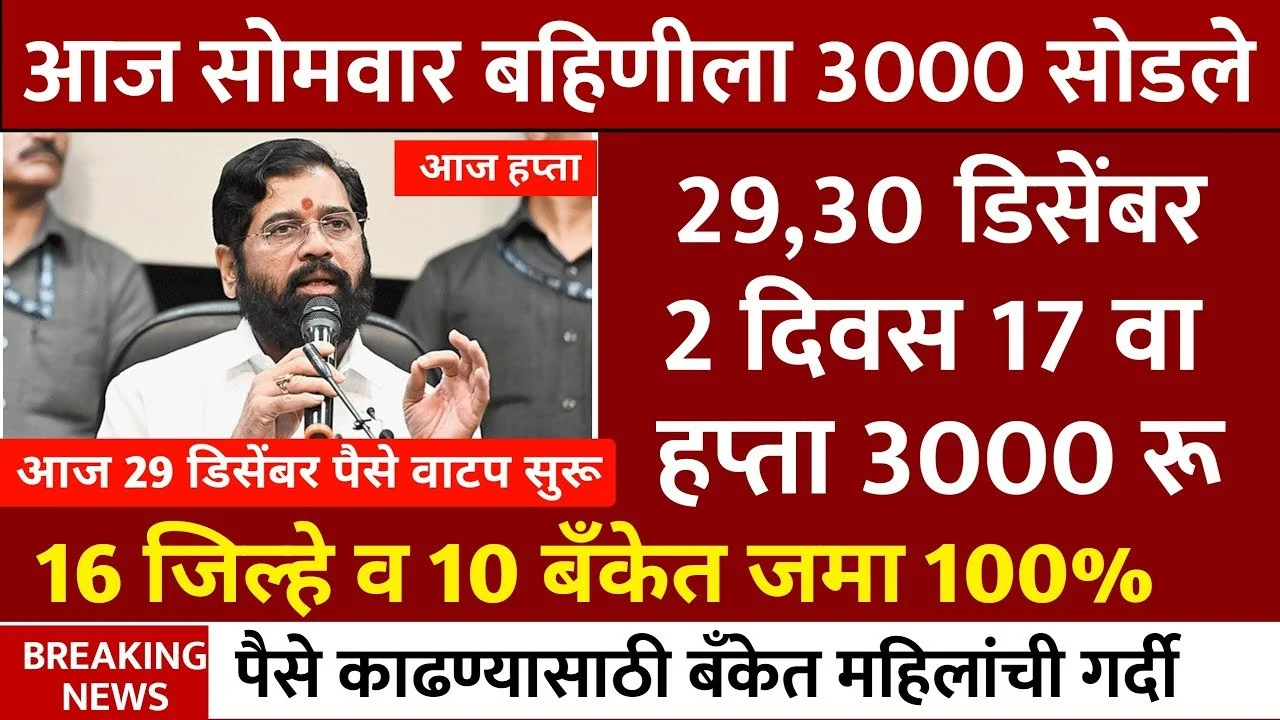 Ladki Bahin Yojana 17 Haptaa Release