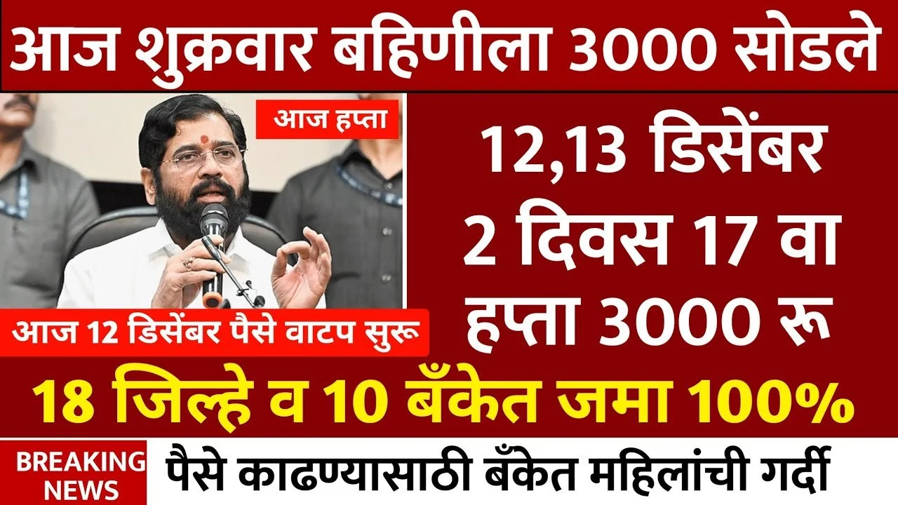 Ladki Bahin Yojana 17th Hafta Out