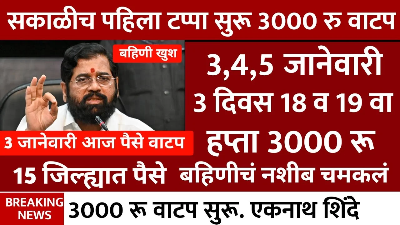 Ladki Bahin Yojana December Installment 2025